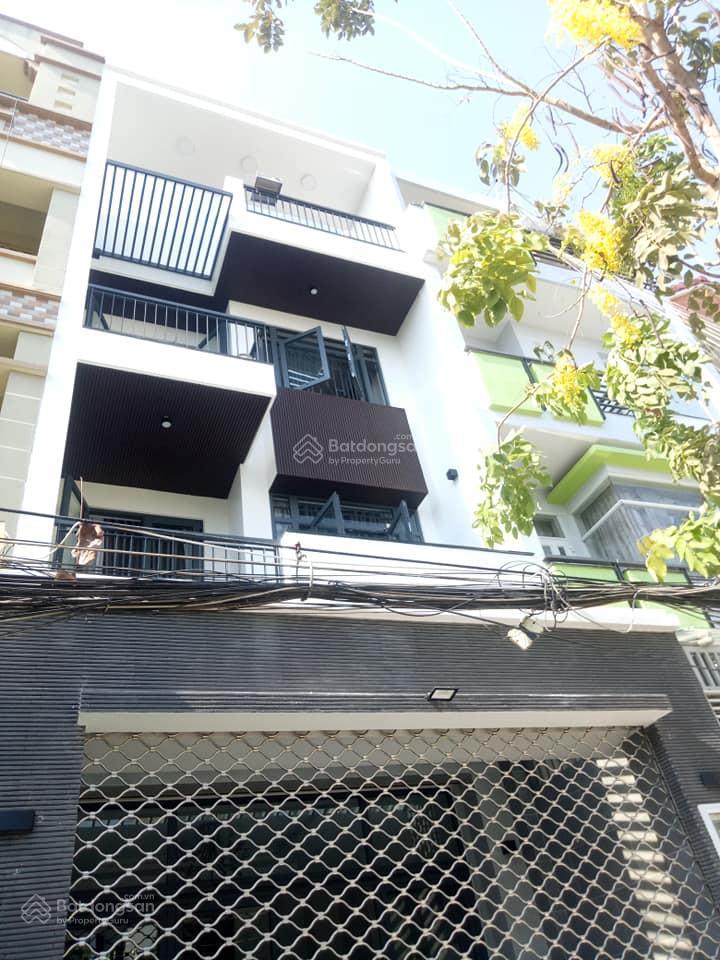 Nhà hẻm thông 7mthống nhất phường 11 gò vấp.diện tích5x20m 3 lầu 4 phòng5wccho thuê 20 triệu