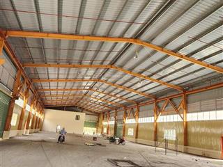 Cho thuê kho xưởng khu cn phúc long. bến lức  diện tích 2.200m  giá 100 nghìn/m2