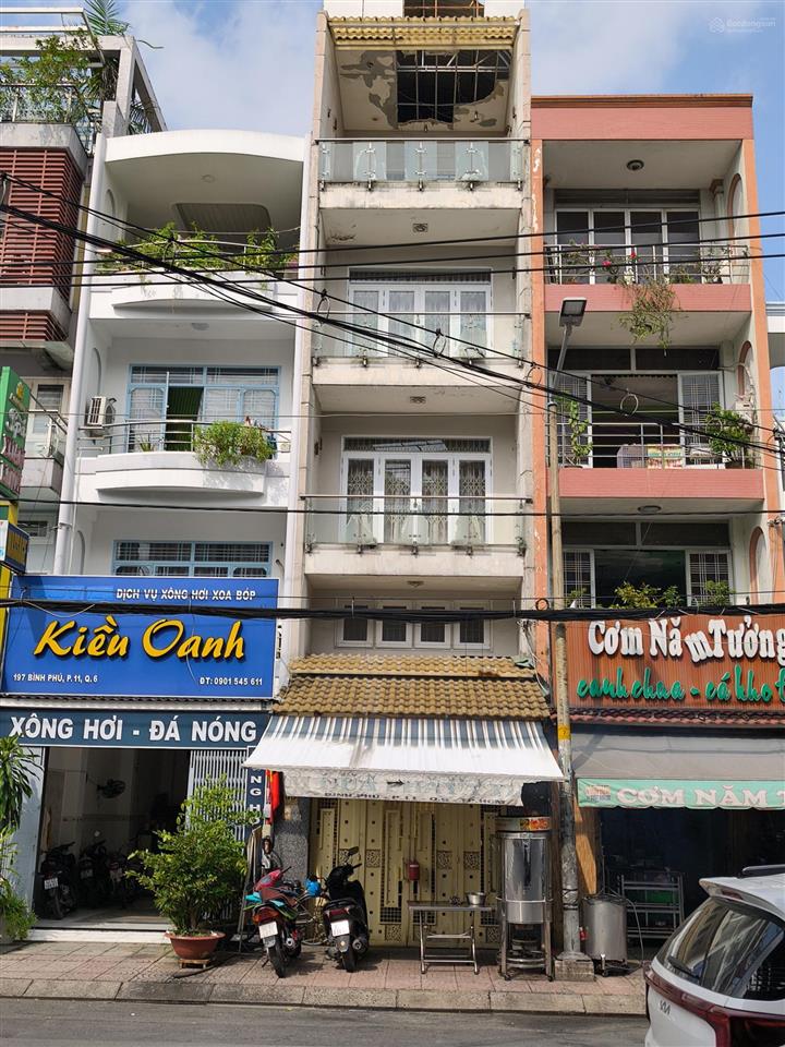 Mặt tiền 199 bình phú 4x20 5 tầng vị trí cực đẹp