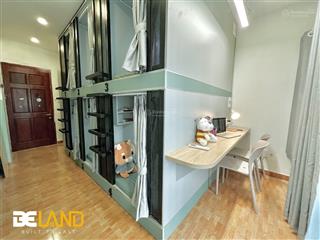 Cho thuê ký túc xá dạng sleepbox  gần uef, hồng bàng, hutech  giáp quận 1