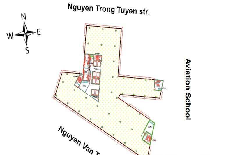 Văn phòng centre point đường nguyễn văn trỗi cho thuê 533 nghìn/m2/th, 90m2, 200m2, 290m2, 500m2