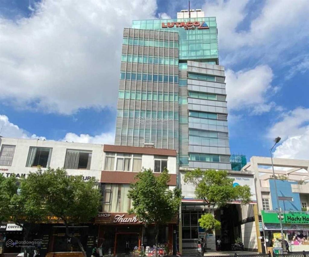 Cho thuê văn phòng phú nhuận, lutaco building đường nguyễn văn trỗi. dt 200m2.  0906 391 ***