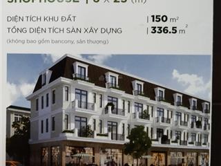Bán shophouse trục đường 45m khu stella dự án aquacity biên hòa đồng nai, tel 0903 939 ***