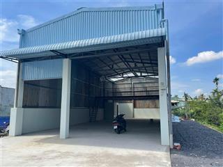 Cho thuê kho xưởng mới 250m2 cầu an lộc quận 12 giáp gò vấp