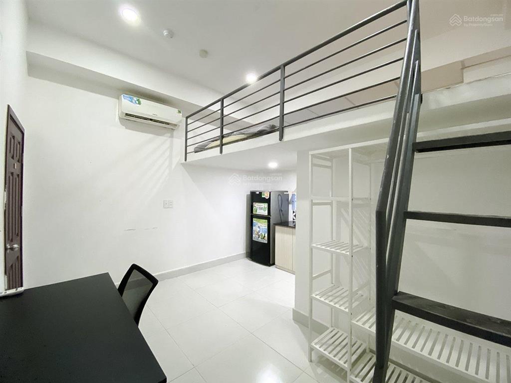 Phòng duplex 20m2  4,7tr, cửa sổ, full nội thất, pccc, thang máy, ngay trần quý cáp q. bình thạnh
