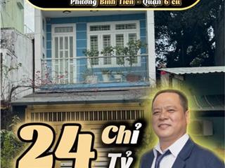 🌟 Hiếm! Mặt Tiền Văn Thân Q6 – 154m2 – Vỉa Hè Rộng – 24 Tỷ TL - Tìm Nhà Phố