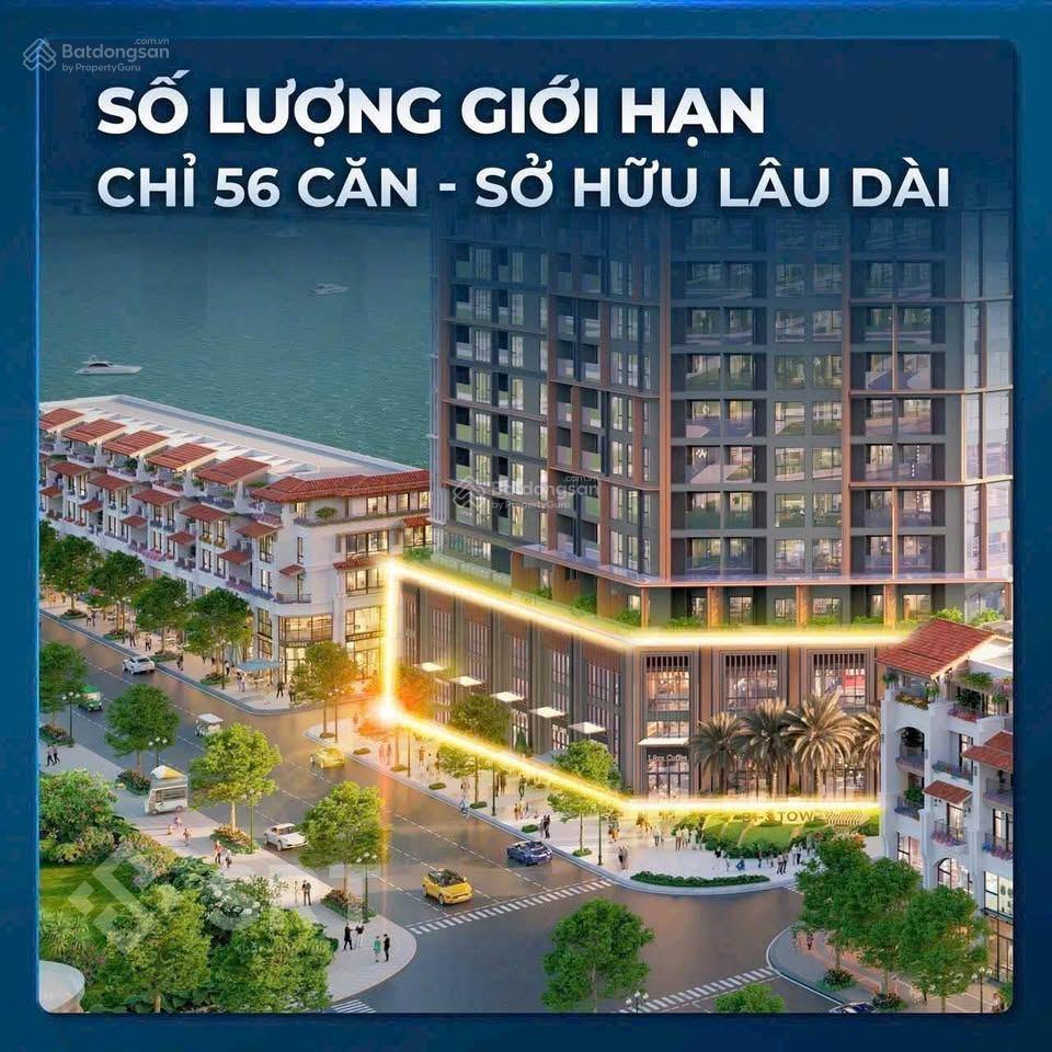 Căn góc shophouse 3 tầng, ngay bến du thuyền giá tốt nhất thị trường