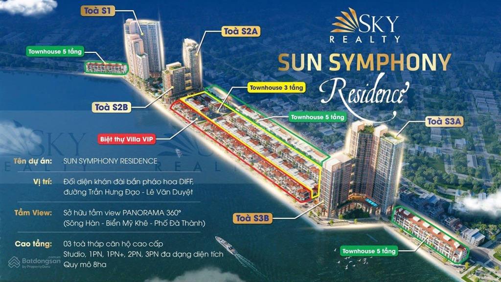 Căn hộ duplex trực diện sông hàn, giá ngoại giao từ cđt sun group