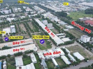 Giảm thêm 150 triệu một lô duy nhất, góc 2 mặt tiền khu a sau lưng toà nhà hành chính bàu bàng