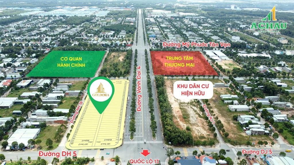 Quá hời 19 triệu/m2, đất nền mặt tiền đường vành đai 4, tphcm ngay giao lộ mỹ phước tân vạn