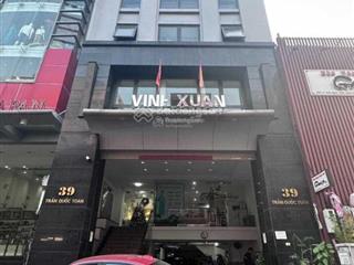 Bán nhà mặt phố dt 250m2 x 9 tầng, trần quốc toản, hoàn kiếm