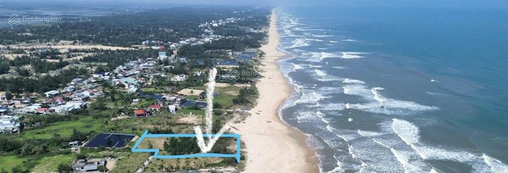 Siêu phẩm mặt biển nam hội an cc bán 2499m2 đất mặt biển gần vinpearl nam hội an làng chài