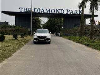 Bán dn 100m2 tại khu đô thị diamond park new, mê linh, hà nội, giá ưu đãi 31 triệu vnd