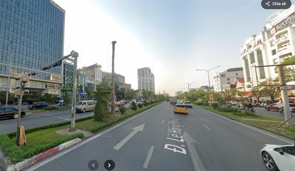 Siêu phẩm đầu tư lê hồng phong, căn góc siêu đẹp tuyến 2 vị trí vàng, 510m2 giá 150tr/m2