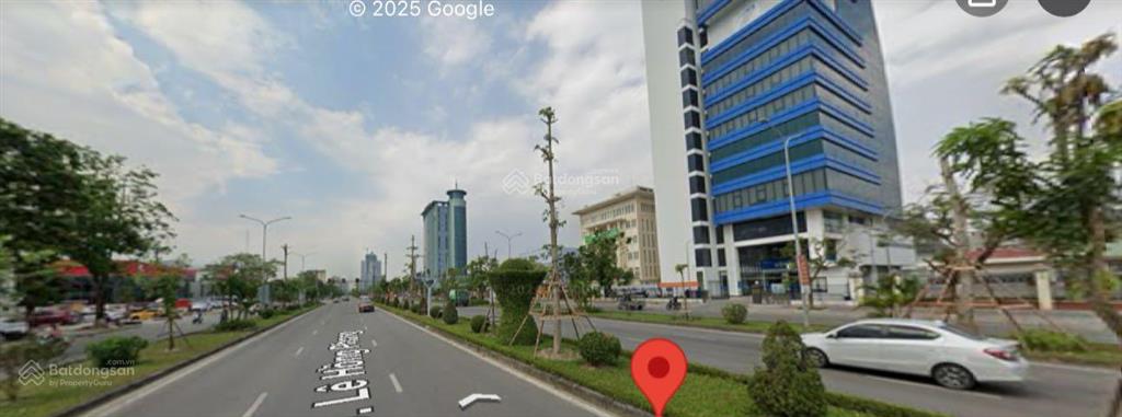 Siêu phẩm lô góc, vị trí vàng mặt đường tuyến 2 lê hồng phong, 600m2 xây cao tầng  123 tỷ