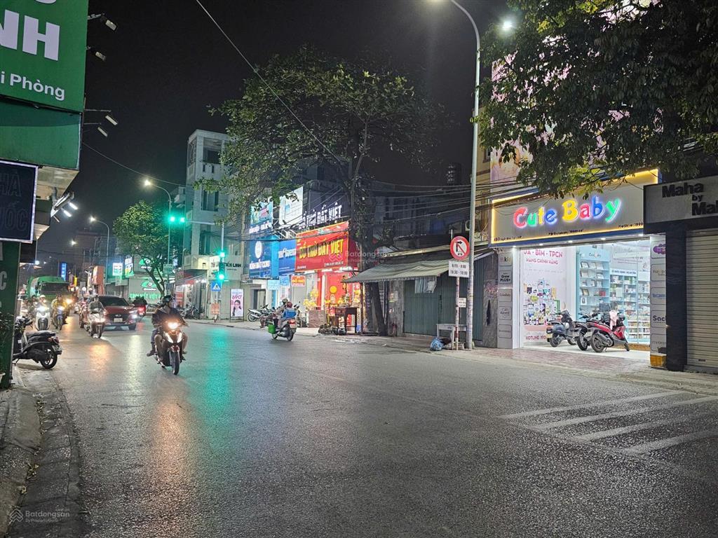 Bán căn mặt đường ngô gia tự, vị trí gần văn cao rẻ nhất  mt rộng 6m  giá 103tr/m2