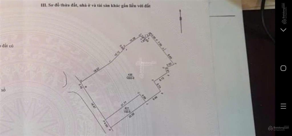 Bán mảnh siêu mẫu lôgóc phúc tiến đường to ngõ thông giá rẻ nhỉnh 3 tỷ 105m2