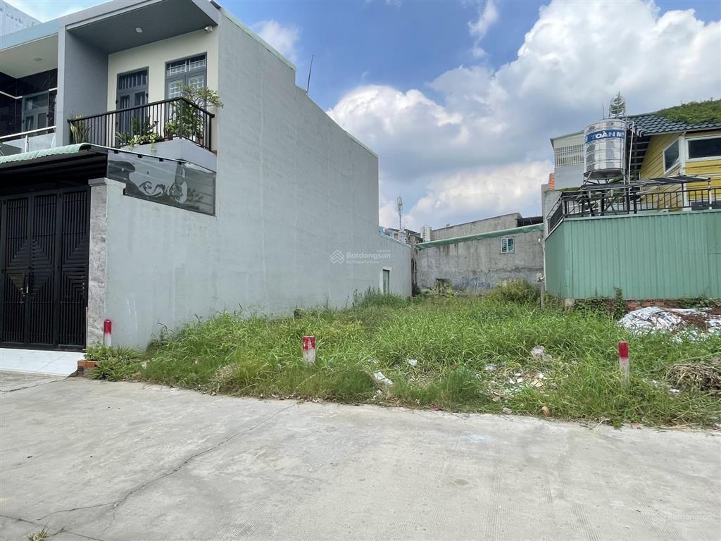 Bán đất tại thạnh xuân 52  thạnh xuân  quận 12 ( 2 mặt tiền trước sau )