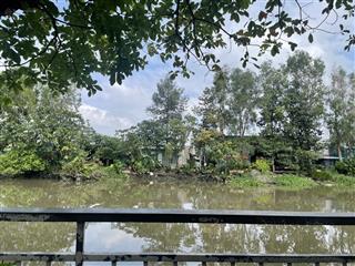 Đất mặt tiền sông, view đẹp ( 5 x 25 )  ngay trường tô ngọc vân  1/ hà huy giáp.