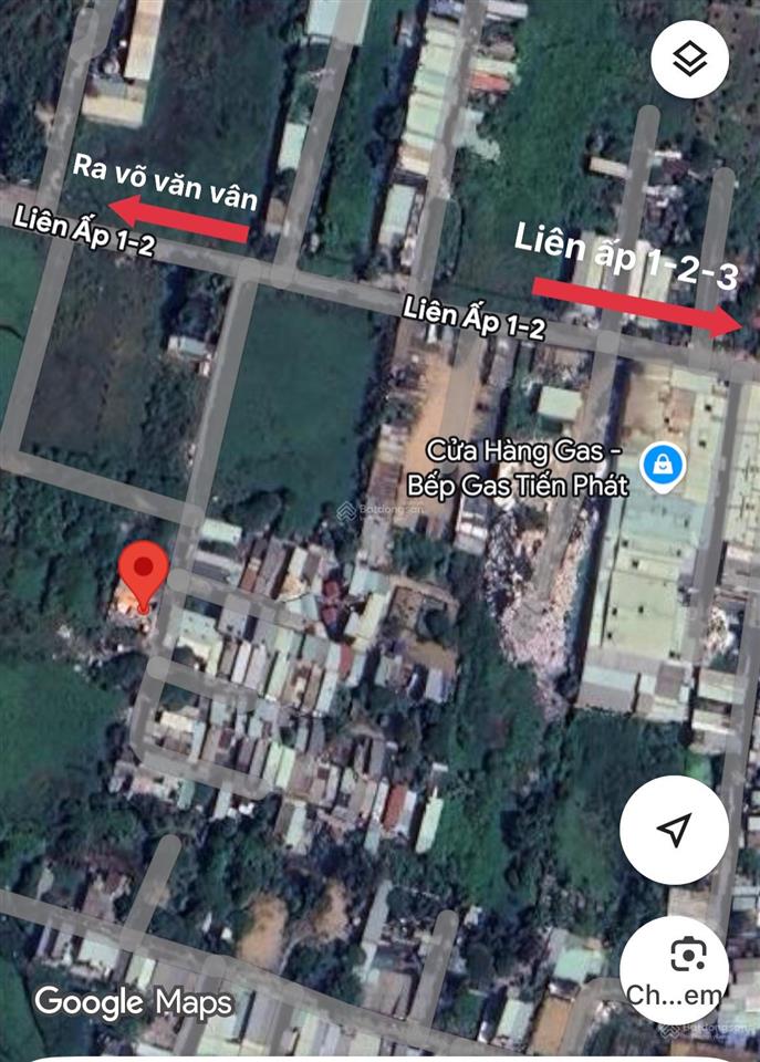 Đất 1000m2 đường liên ấp 1  2 cần bán gấp