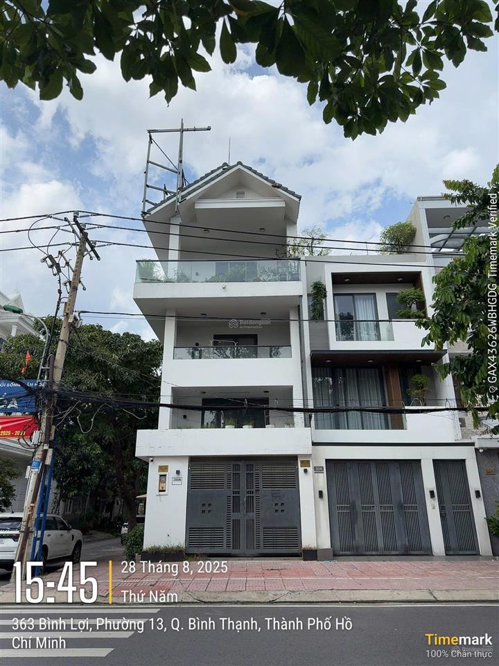 Bán nhà mặt tiền căn góc bình lợi p13 bình thạnh, (5x22m) 4t hđt 50tr/th, giá 21,5tỷ thương lượng