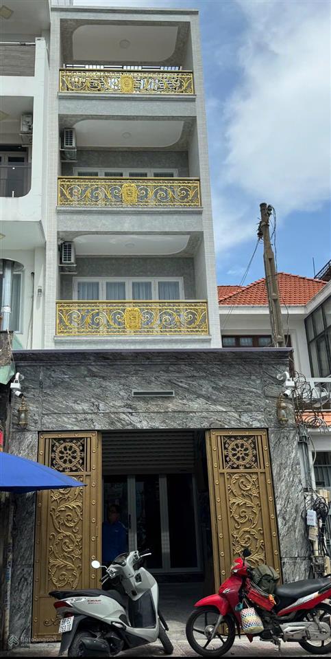 Bán nhà 2 mặt tiền nguyễn văn đậu phường 7 bình thạnh (4x23,3m) 5 tầng mới full nội thất chỉ 19,5tỷ