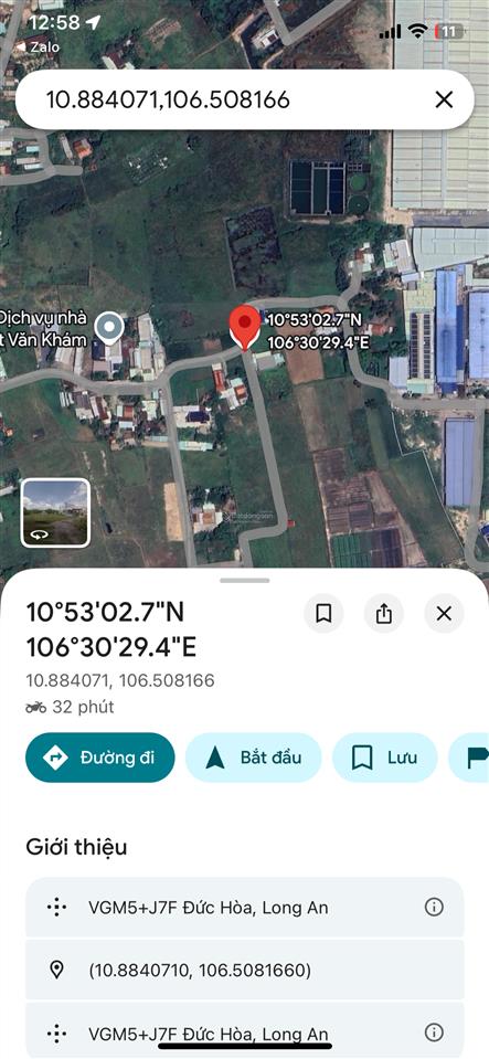 Cần bán nhanh lô đất thổ cư 5x27 , 136m , cách an sương 30p sát bên ngả 3 mỹ hạnh
