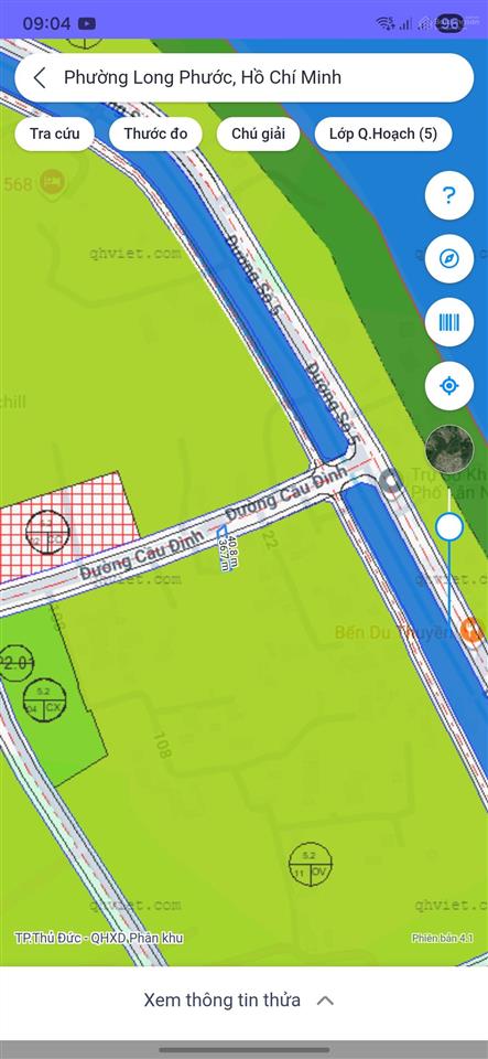 Bán gấp đất mặt tiền đường cầu đình, 300m2 (8x37m), p. long phước, quận 9, hồ chí minh
