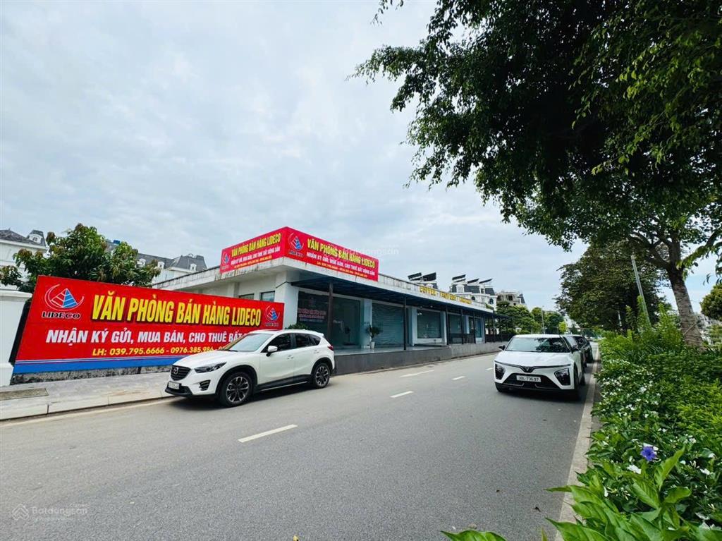 Cần thanh khoản gấp biệt thự song lập giá chỉ chưa đến 120tr/m2 mà có cả nhà rẻ vô lối nhất lideco