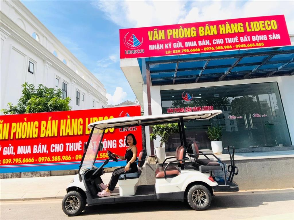 Cần thanh khoản gấp biệt thự song lập giá chỉ chưa đến 120tr/m2 mà có cả nhà rẻ vô lối nhất lideco