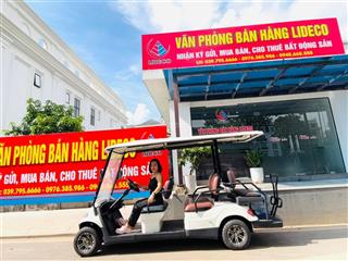 Cần thanh khoản gấp biệt thự song lập giá chỉ chưa đến 120tr/m mà có cả nhà rẻ vô lối nhất lideco