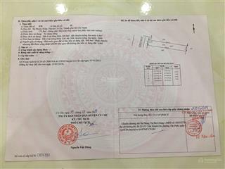 Bán gấp miếng đất thổ cư 5x34m giá 1 tỷ 250 mặt tiền đường cao thị bèo xã phước hiệp, củ chi.