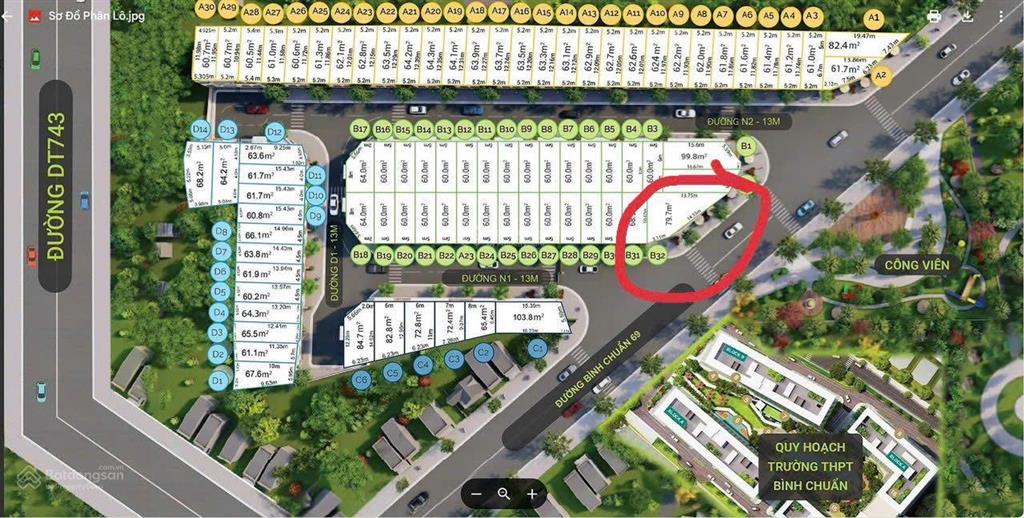 Căn hướng nam cuối tại dự án lavela garden phù hợp để ở rất mát mẻ, hiếm có căn thô cuối cùng