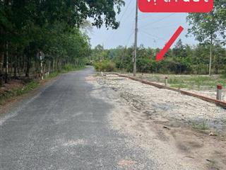 Chủ ngộp cần bán liền lô đất mặt tiền đường nhựa cách chợ thái binh minh thạnh 2 km chỉ với 495tr