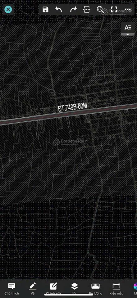 Chính chủ cần bán lô đất 10m ngang mặt tiền đường dt749b  dầu tiếng  tp hồ chí minh