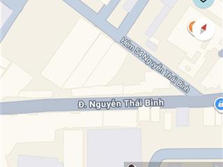 Mặt tiền nguyễn thái bình, tân bình, 18m2, 15tr/tháng, chỉ 2.99 tỷ