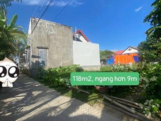 Bán đất, diên thạnh, diên khánh, dt 118 m2, ngang 9,3 m, hướng tây bắc, đường 4 m  giá 1,18 tỷ