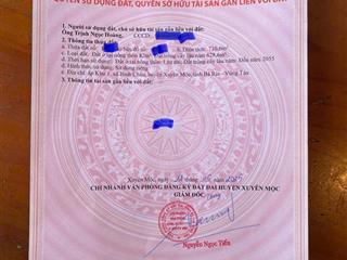Đất mặt tiền đường nhựa 710m, 82m thổ cư khu dân cứ đông đúc, gần biển, trường, chợ, gia ngộp 3 tỷ
