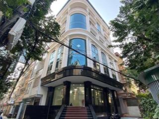 Bán toà nhà văn phòng phố trần thái tông, cầu giấy, lô góc hai mặt phố 145 m2 9 tầng 68 tỷ