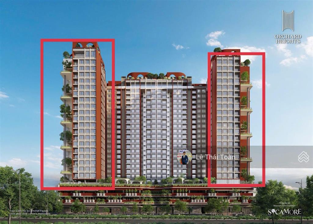 Căn sky gadens 3pn 118m2 có sân vườn riêng giá 6.350 tỷ (bao thuế phí sang tên) orchard heights