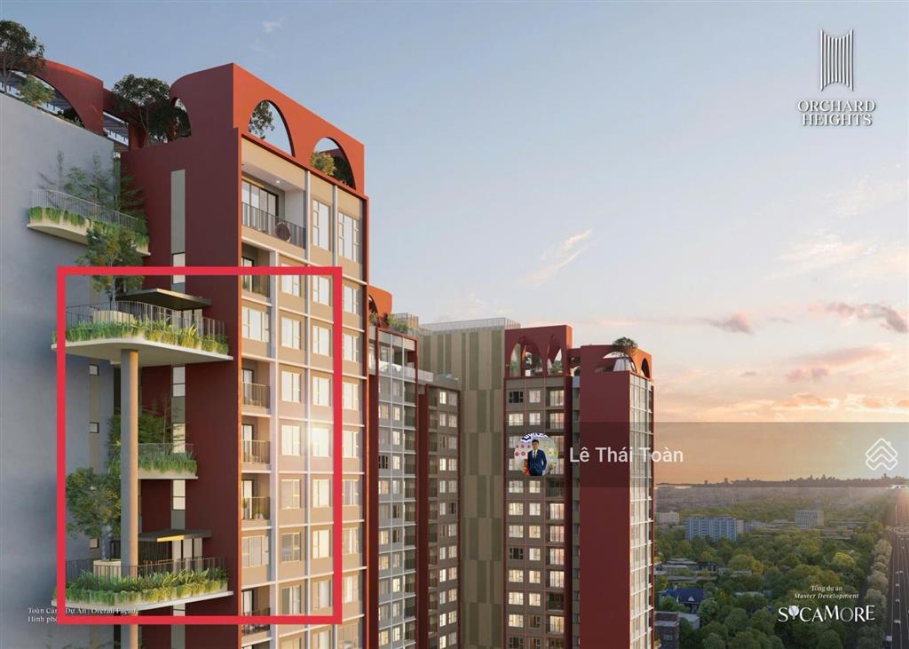 Căn sky gadens 3pn 118m2 có sân vườn riêng giá 6.350 tỷ (bao thuế phí sang tên) orchard heights