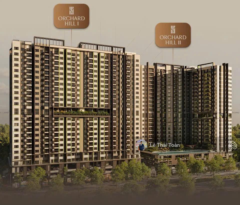 Bán căn 2pn 96m2, giá 4.05tỷ hướng đông nam, mát mẻ (view đại lộ hùng vương và aeon) orchard hill