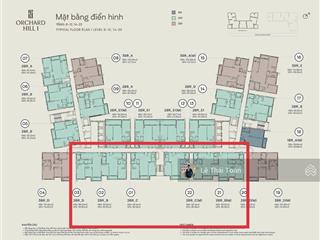 Bán căn 2pn 96m2 giá 4.15 tỷ hướng đông nam mát mẻ ( view đại lộ hùng vương và aeon) orchard hill