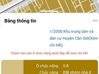 Bán đất mặt tiền giồng ao, cần thạnh, cần giờ, 5,3 tỷ, 100m2 giá tốt