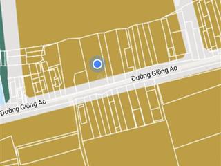 Đất cần giờ. mặt tiền đường giồng ao 100m2 giá chỉ 5ty3 còn 1 lô duy nhất