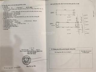 Chính chủ bán nhà đường chiến lược, p. bình trị đông, quận bình tân, giá đầu tư cực tốt