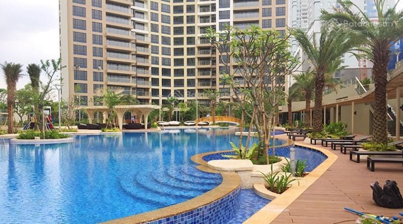 Cho thuê chcc the flemington. lê đại hành. dt 86m2 2pn 2wc, giá 18 triệu / tháng ( ở liền )