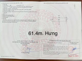 Chủ cần bán ô dv lại yên 61.4m. mt ~4m ko lỗi gần đg giá nhỉnh 8ty