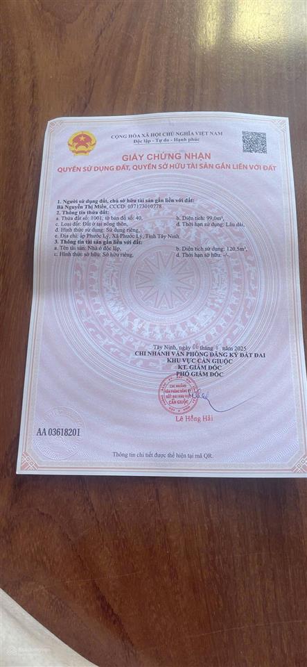 Bán nhà phước lý giá tốt nhất thị trường