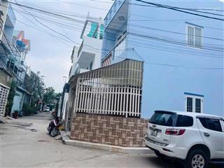 Nhà trệt lầu  góc 2 mặt tiền đường 5m  đường đình phong phú tnp b q9